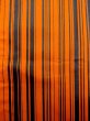 画像7: N0321X  女性用 雨コート  化繊  光沢のある 橙色, 縞 【中古】 【USED】 【リサイクル】 ★★★☆☆ (7)