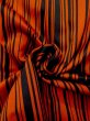 画像12: N0321X  女性用 雨コート  化繊  光沢のある 橙色, 縞 【中古】 【USED】 【リサイクル】 ★★★☆☆ (12)