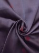画像11: N0322A  女性用 道行  シルク（正絹）  灰色がかった 紫色, 丸 【中古】 【USED】 【リサイクル】 ★★★☆☆ (11)