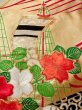 画像21: N0605E  女性用 打掛  シルク（正絹）   金色, 桜 【中古】 【USED】 【リサイクル】 ★☆☆☆☆ (21)