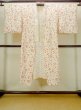 画像1: N0611T  女性用 襦袢 他ダメージ シルク（正絹）   アイボリー, 桜 【中古】 【USED】 【リサイクル】 ★☆☆☆☆ (1)