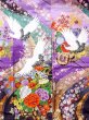 画像6: N0827F  女性用 打掛  シルク（正絹）  光沢のある 桃色, 桜 【中古】 【USED】 【リサイクル】 ★★★☆☆ (6)